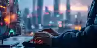 Programador trabajando con bases de datos